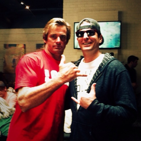 Surf legend Laird Hamilton and Headshine